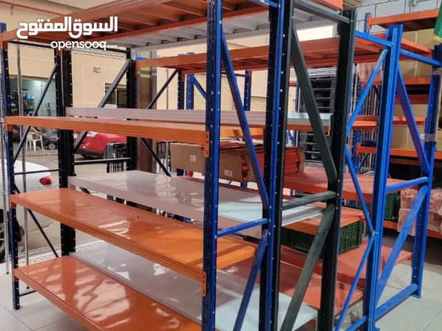 رفوف تخزين مستودعات رفوف بقالة رفوف صيدليات استندات خضار وفواكه طاولات كاشير مق عبيات تسوق مقاسات