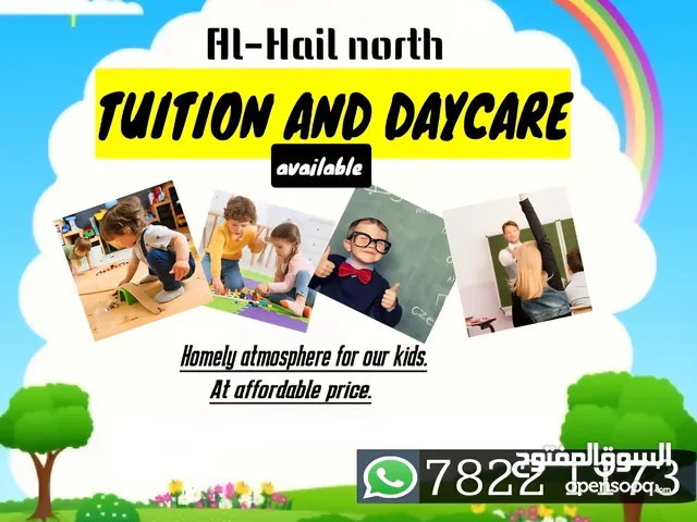 day care and tuition available