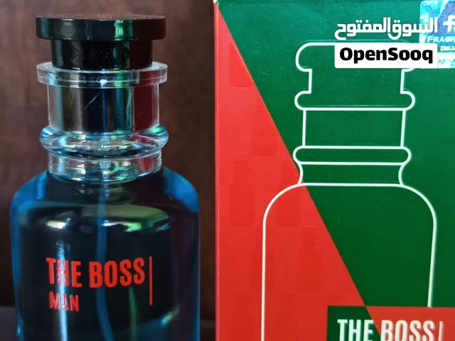العلبة الوحيدة من العطر المسائي الأنيق للرجال THE BOSS من ماركة Fragrance Deluxe المتميزة حجم 100 مل