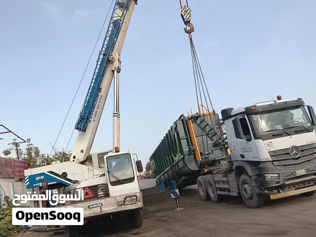 كرينات للايجار اليومي وشهري  2007كرين 50طن