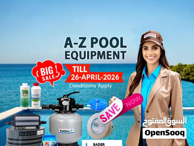 Special Sale for Swimming Pool Equipment in April 2026