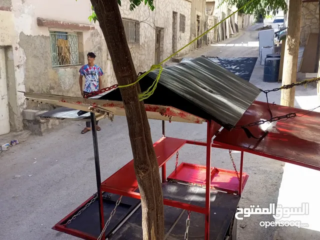 عرباي كوخ 8ابوب تفصيل حديد ثابته ومتحركه وسيعه من جوتصلح لاكثر من عمل