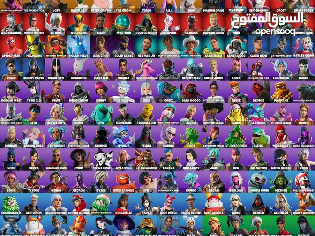 حساب فورتنايت للبيع السعر 50 اسيا قفلل