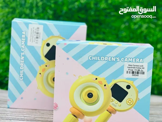 Children Camera S8 2.0 inch Screen Self Trimmer Support Extension