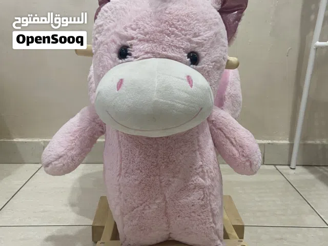 للبيع لعبة هزازة للأطفال باللون الوردي