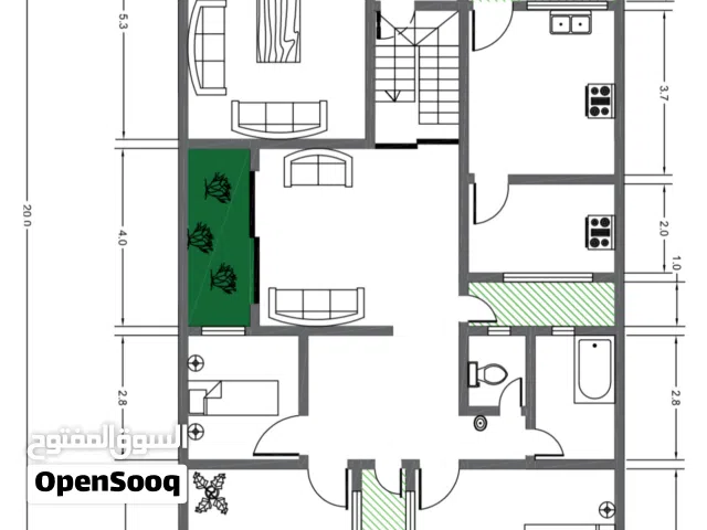 مخططات منازل 2D – أوتوكاد احترافي