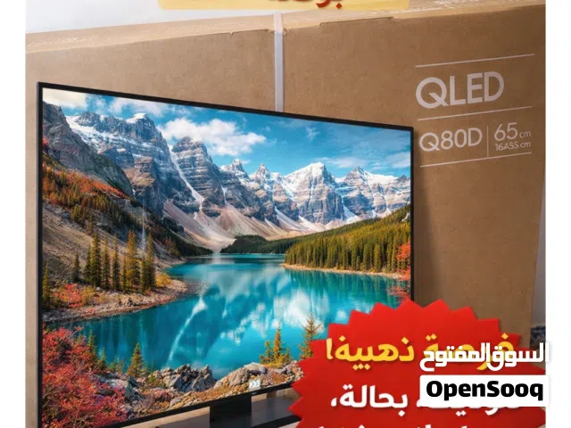 شاشة سامسونج QLED 65 بوصة Q80D – جديدة بالكرتون الوصف: شاشة سامسونج QLE