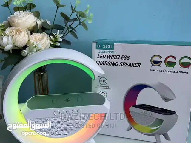 بسعر منافس و الكمية محدودة و تخفيض لفترة قصيرة الحق ما تلحق LED WIRELESS CHARGING SPEAKER