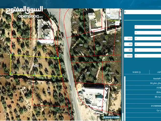 قطعة ارض مطلة للبيع وفي اجمل مناطق الجبيهة صافوط! فرصة ذهبية اغتنمها - تصلح للإسكانات