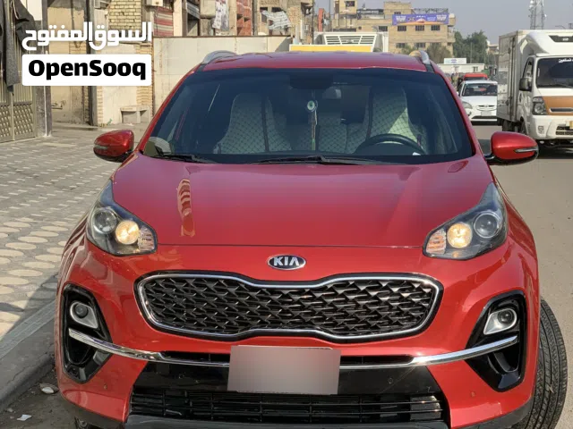 كيا سبورتج 2020 خليجي لون احمر