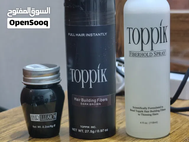 مجموعة بناء وتكثيف الشعر أصلية من أمريكا، توبيك (Toppik)