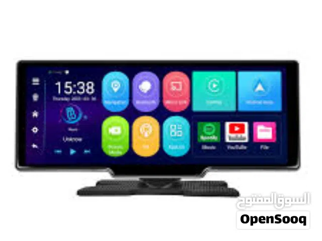 شاشة منفصلة شاشة منفصلة شاشة منفصلة بدون نظام أندرويد تشبك عل التلفون نظام خرائط وموسيقي سمعي بس