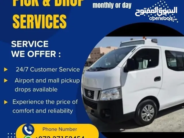 passenger transportation for rent