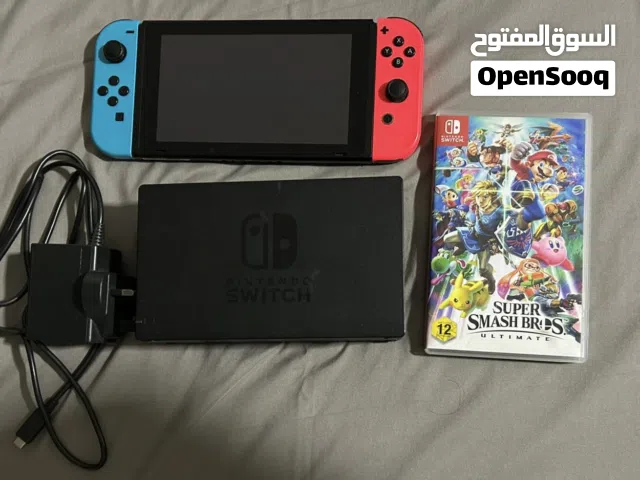 Nintendo Switch Console Bundle with Dock & Super Smash Bros Ultimate