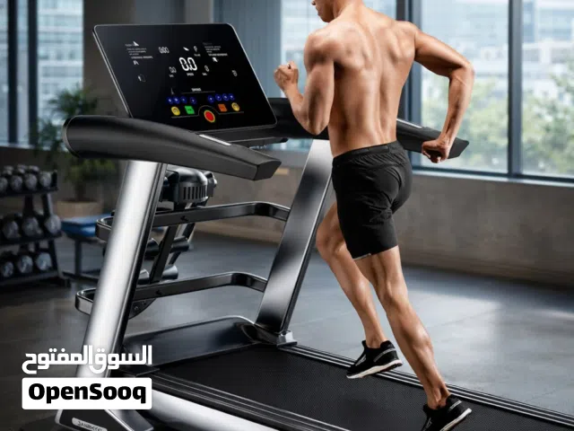 جهاز تردمل مشي قوي متين 2.5 حصان  يحمل وزن 130 كغم  جهاز رجاج تكسير الدهون انزال هيدروليكي  مكفول 24