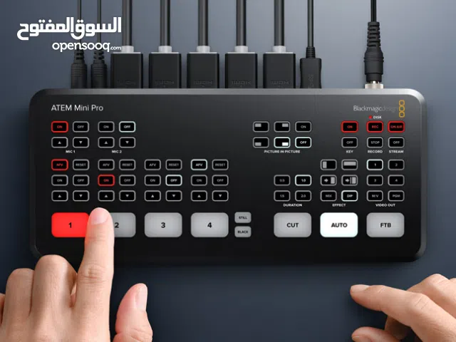 للبيع جهاز ATEM Mini Pro (جديد تماماً)