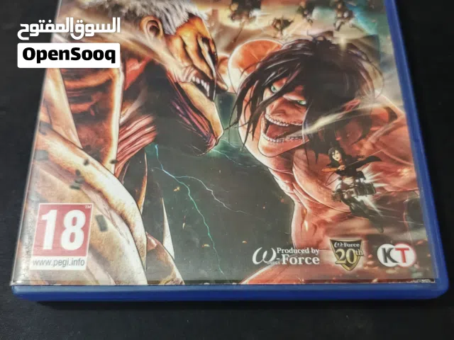 لعبه attack on titan ps4