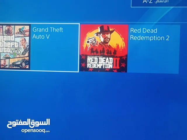 لعبة red dead redemption 2 و grand theft auto v GTA5