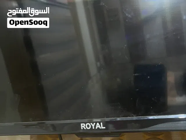 شاشة ROYAL حجم 55 نضيفة كلش وماداخل تصليح