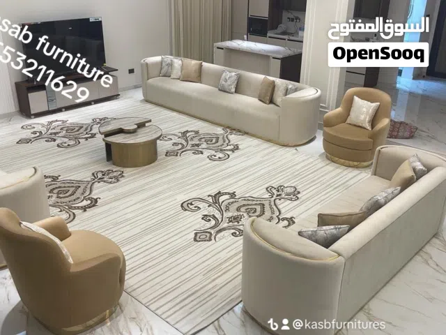 تفصيل المجالس والكنب والأثاث من المصنع مباشره