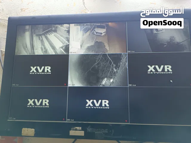 كاميرات مراقبة مستعمله عدد 7 شغالات