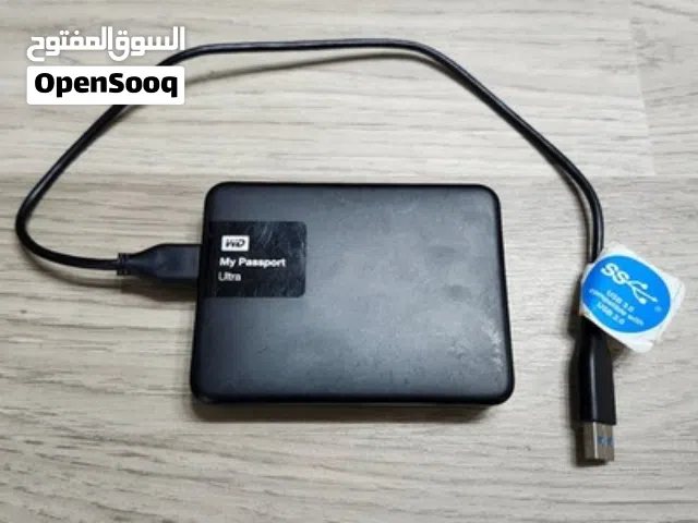 هارد ديسك محمول ويسترن ديجيتال الترا (2 تيرا)   WD MY PASSPORT Ultra Portable HDD (2.0 TB)
