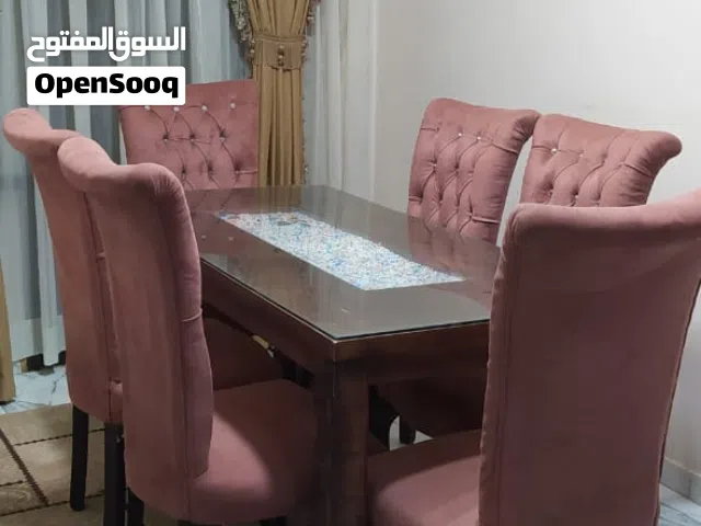 غرفه سفره مودرن عموله ونيش عموله 6 كراسي كابوتينيه