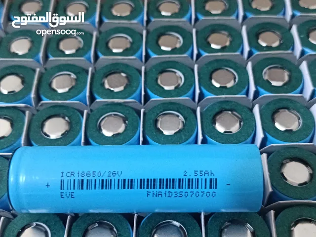 بطاريات شحن ليثيوم اصلية جميع المقاسات حسب الطلب
