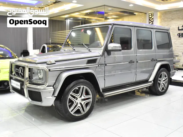 Mercedes Benz G63 AMG ( 2015 Model ) in Silver Color GCC Specs