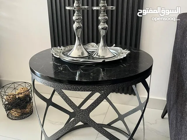 طقم طاولات وسط مع طاولتين جانبي