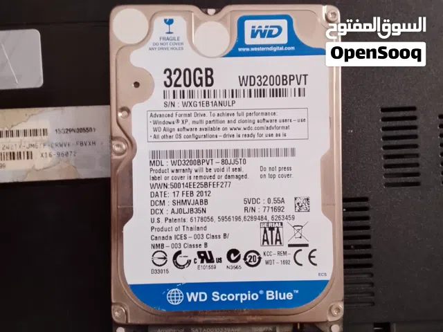 Western Digital Scorpio Blue WD3200BPVT