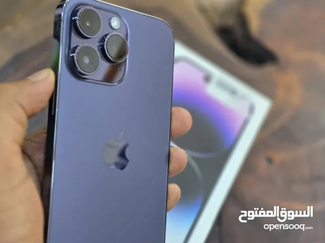 ايفون 14 برو ماكس 256جيبي مستعمل نظيف جدا