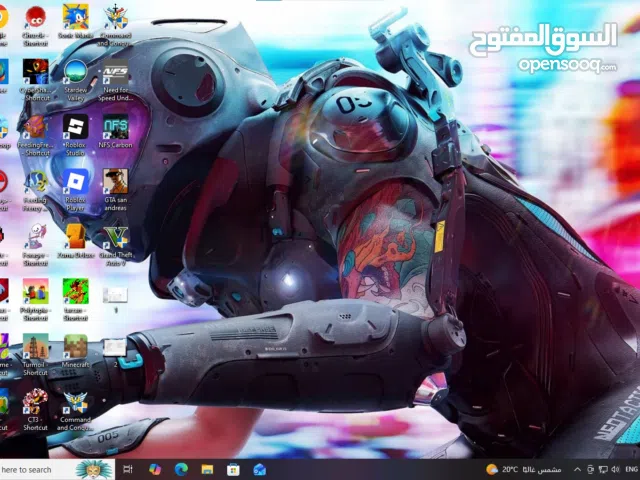 كمبيوتر PC hp i5 ssd