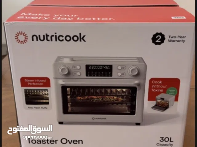 Nutricook Baker’s Oven 12-in-1 Air Fryer Toaster Oven 30L with Steam Infusion