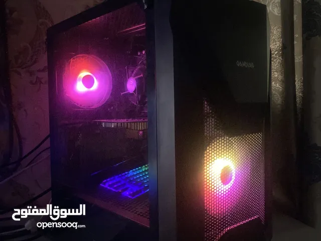 pc gaming+ ماوس + كيبورد+ شاشة 60