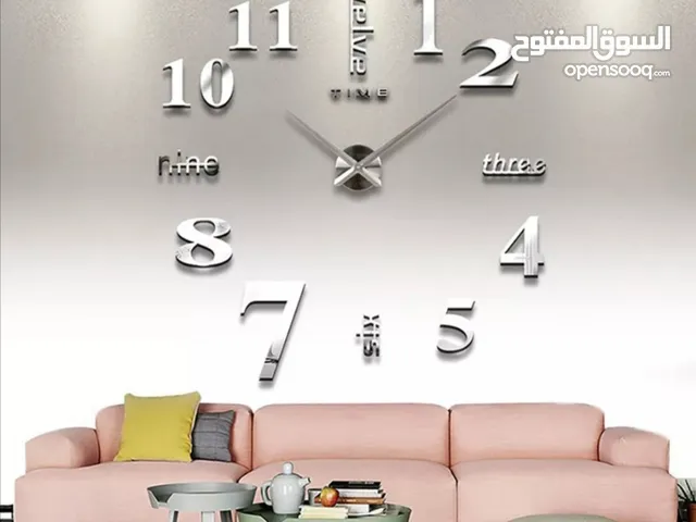 ساعات حائط للبيع : ساعات حائط خشب فخمة او رقمية من ايكيا : الكويت