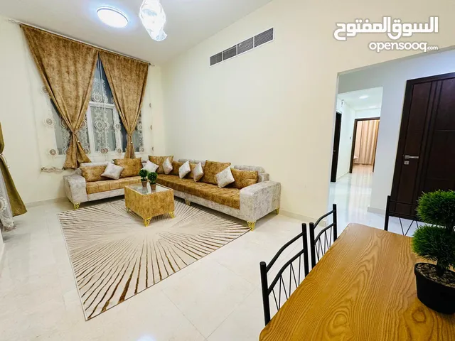 F3 / النعيمية 2 شارع الكويت - غرفتين وصالة ايجار شهري شامل - مفروشة فرش جديد بالكامل - موقع حيوي