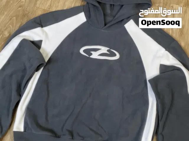 Grey asthetic hoodie