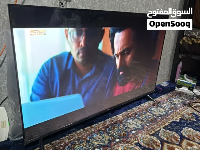 50 Inch QLED Smart TV (Android 14, Frameless Design, Quad-Core, 8GB Storage, 1GB RAM Super Slim HDMI