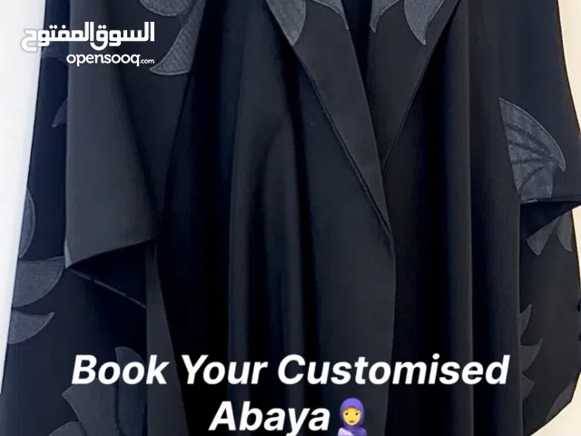 Elegant customised abaya - tailored to your style you can send the pictures related to your design.