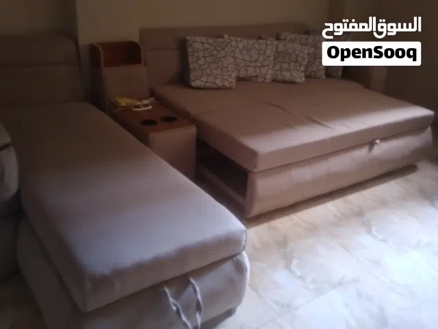 ركنه كنبه بتتفرد سرير وشازلونج بسحاره