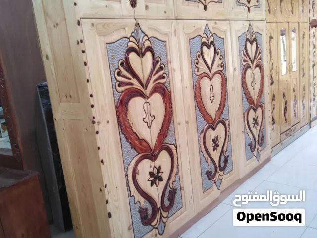 بيع دولاب ملابس خشب سويدي 6 ابواب بسعر 105 الف ريال