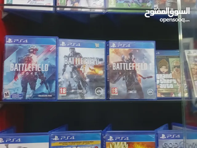 ألعاب بلايستيشن فور و فايف جديد و مستعمل