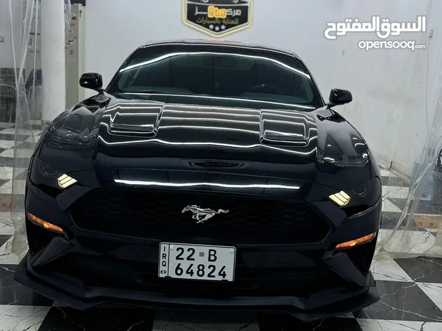 فورد موستانج 2019 اربيل كلين كندي اسود vip ايكو بوست 4 سلندر تيربو