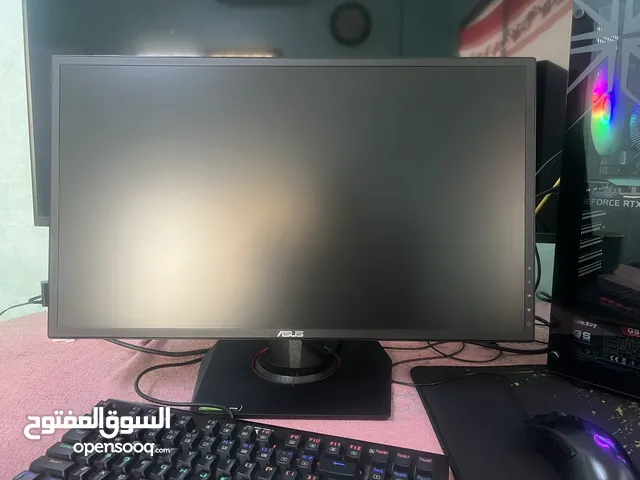 شاشة شبه جديدة نوعها ASUS VG248QG تردد 165 Hz استجابة 0.5 ms بسعر ممتاز