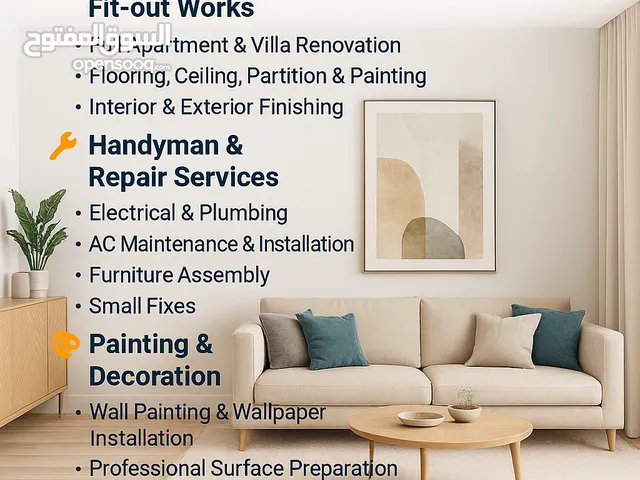 Renovation & Interior Design – Full Apartment & Villa Makeover