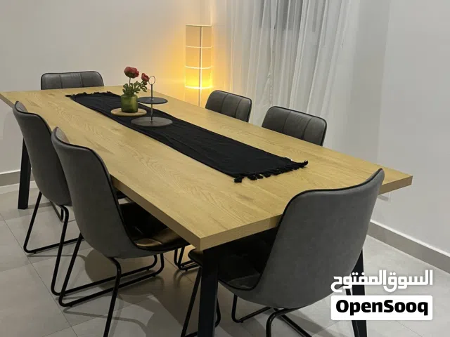 طاوله طعام 6 كراسي