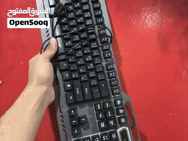 طقم كيبورد وماوس للألعاب FIRE CAM KM201