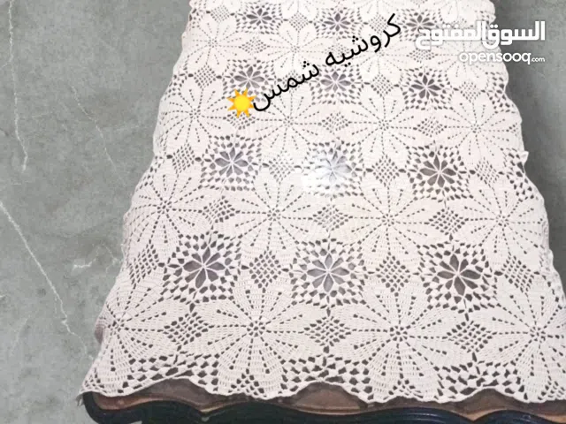مفرش طاولة كروشيه