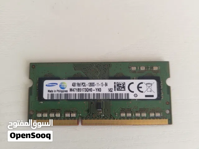 زاكرة(ram) Samsung 4gb ddr3